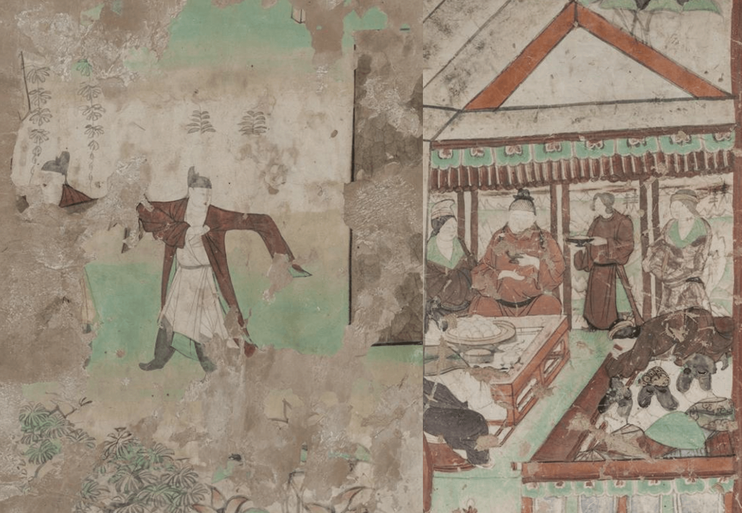 左-树上生衣，右-五百婚嫁