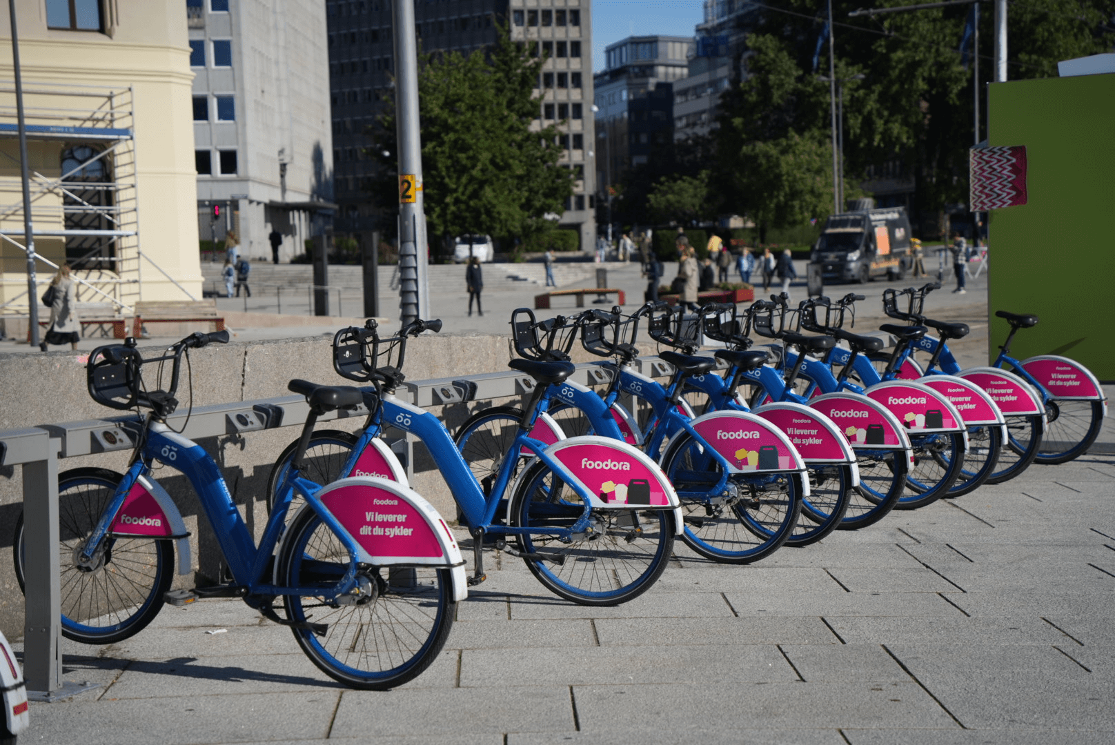 很像中国的共享单车